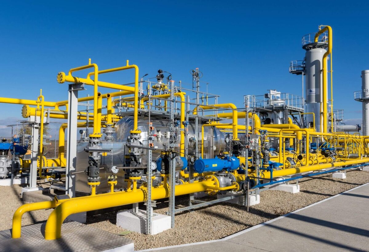 Instalație tehnologică pentru uscare gaze naturale în proiecte de infrastructură critică / Technological installation for natural gas drying in critical infrastructure projects